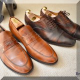 H07. Men's Gucci and other leather shoes. 